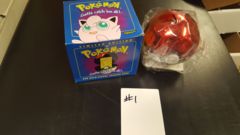 Pokeball: Jigglypuff: Blue Box: (Variant 1) Burger King: 23K Gold-Plated